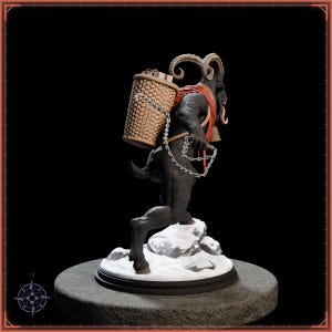 Krampus STL file for 3D printing - fantasy statue, image 7 of 11