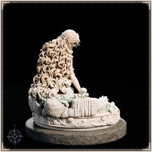 Summer Spirit STL file for 3D printing - fantasy statue, image 7 of 11