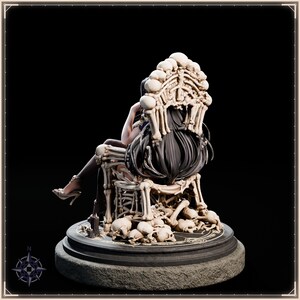Necromancer STL file for 3D printing - fantasy statue, image 5 of 11