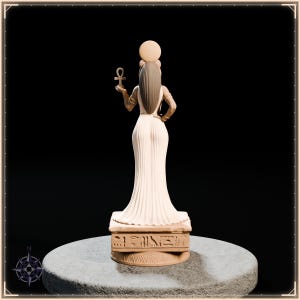 Sekhmet STL file for 3D printing - fantasy statue, image 6 of 11