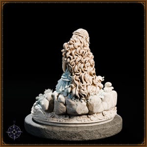 Summer Spirit STL file for 3D printing - fantasy statue, image 6 of 11