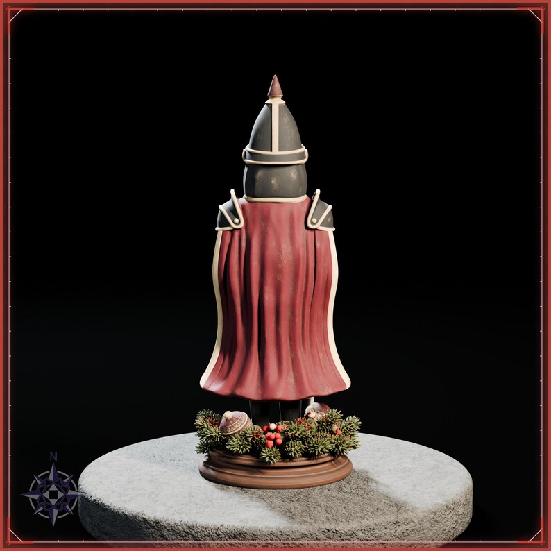 Nutcracker Knight STL file for 3D printing - fantasy statue, image 6 of 11