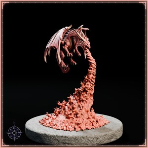 Dragon Trio STL bundle for 3D printing - fantasy statue, image 12 of 13