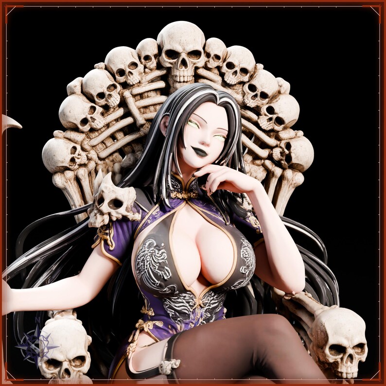 Necromancer STL file for 3D printing - fantasy statue, image 9 of 11