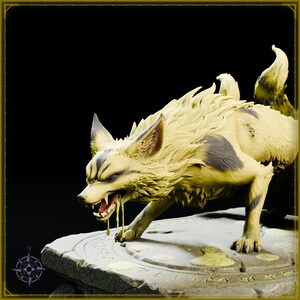 Toxic Kitsune STL file for 3D printing - fantasy statue, image 10 of 11