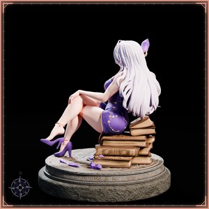 Sorceress STL file for 3D printing - fantasy statue, image 5 of 11