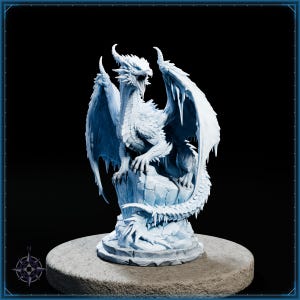 Elemental Dragons STL bundle for 3D printing - fantasy statue, image 5 of 20
