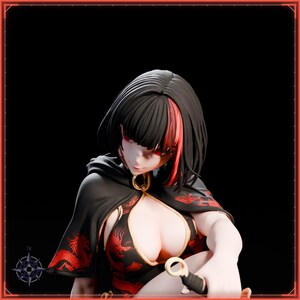 Rogue STL file for 3D printing - fantasy statue, image 10 of 11
