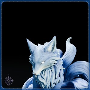 Kitsune STL bundle for 3D printing - fantasy statue, image 19 of 20