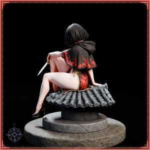 Rogue STL file for 3D printing - fantasy statue, image 6 of 11