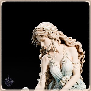 Summer Spirit STL file for 3D printing - fantasy statue, image 10 of 11