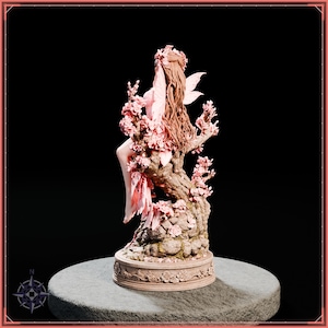 Spring Spirit STL file for 3D printing - fantasy statue, image 5 of 11