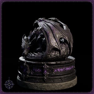 Elemental Dragons STL bundle for 3D printing - fantasy statue, image 12 of 20