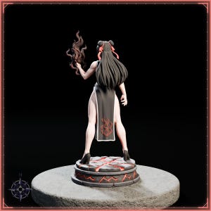 Dark Amaterasu STL file for 3D printing - fantasy statue, image 6 of 11