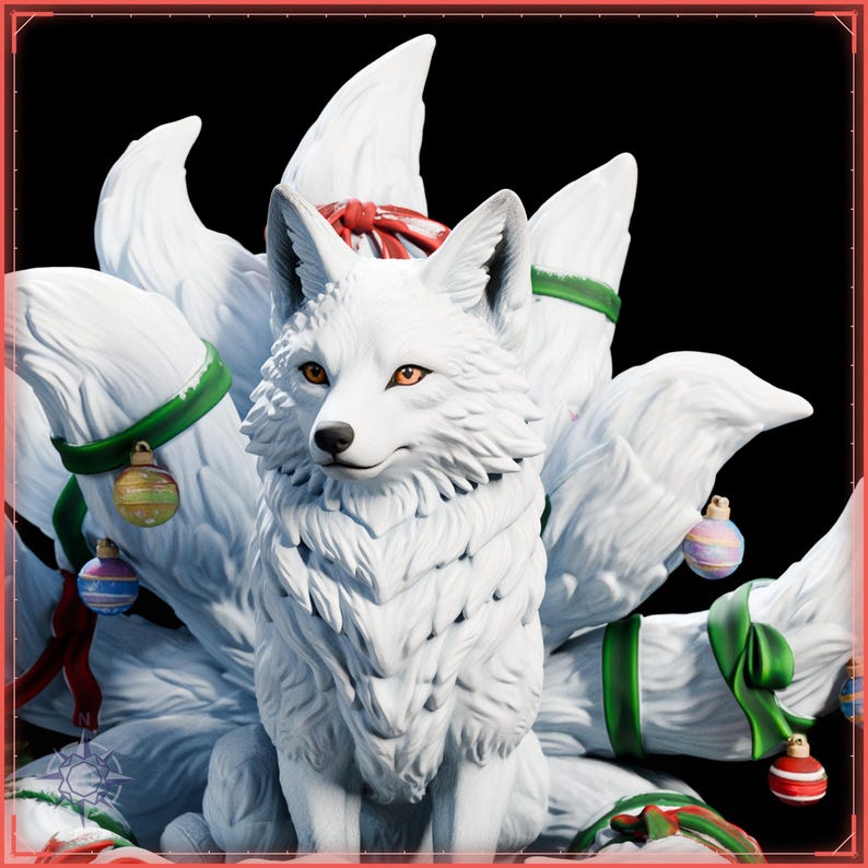 Christmas Collection STL bundle for 3D printing - fantasy statue, image 17 of 19