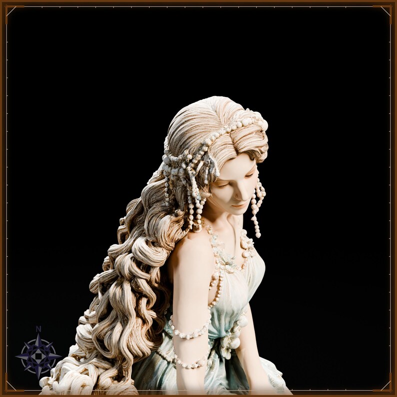 Summer Spirit STL file for 3D printing - fantasy statue, image 11 of 11