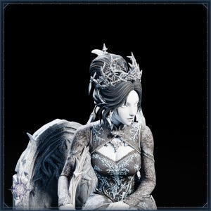 Frost Reaper STL file for 3D printing - fantasy statue, image 11 of 11