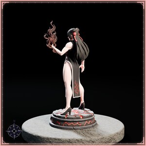 Dark Amaterasu STL file for 3D printing - fantasy statue, image 5 of 11