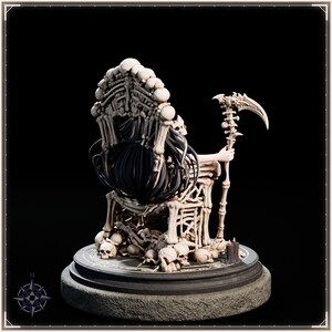 Necromancer STL file for 3D printing - fantasy statue, image 7 of 11