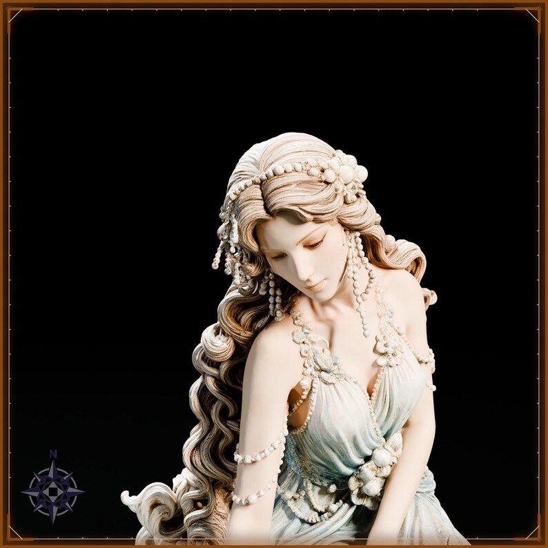 Summer Spirit STL file for 3D printing - fantasy statue, image 9 of 11