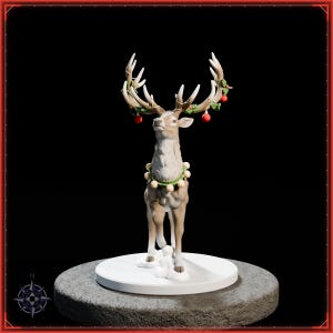 Christmas Collection STL bundle for 3D printing - fantasy statue, image 8 of 19