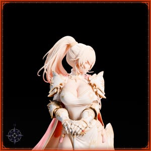Paladin STL file for 3D printing - fantasy statue, image 11 of 11