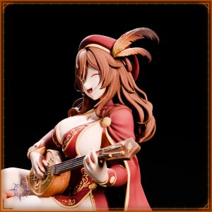 Bard STL file for 3D printing - fantasy statue, image 10 of 11