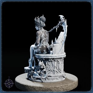 Frost Reaper STL file for 3D printing - fantasy statue, image 4 of 11
