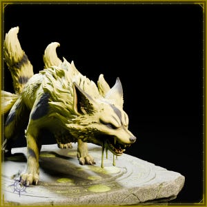Toxic Kitsune STL file for 3D printing - fantasy statue, image 11 of 11