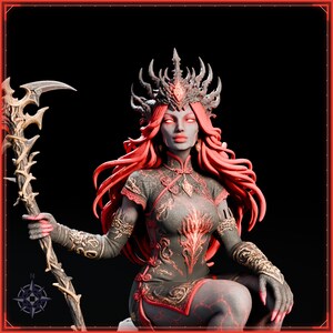 Ember Reaper STL file for 3D printing - fantasy statue, image 9 of 11