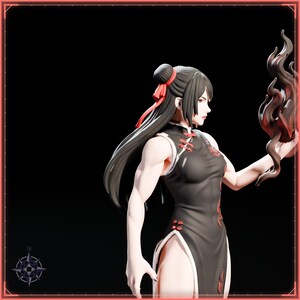 Dark Amaterasu STL file for 3D printing - fantasy statue, image 11 of 11