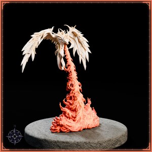 Dragon Trio STL bundle for 3D printing - fantasy statue, image 9 of 13