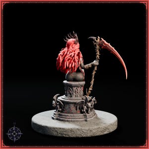Ember Reaper STL file for 3D printing - fantasy statue, image 7 of 11