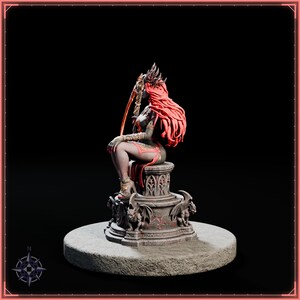 Ember Reaper STL file for 3D printing - fantasy statue, image 4 of 11