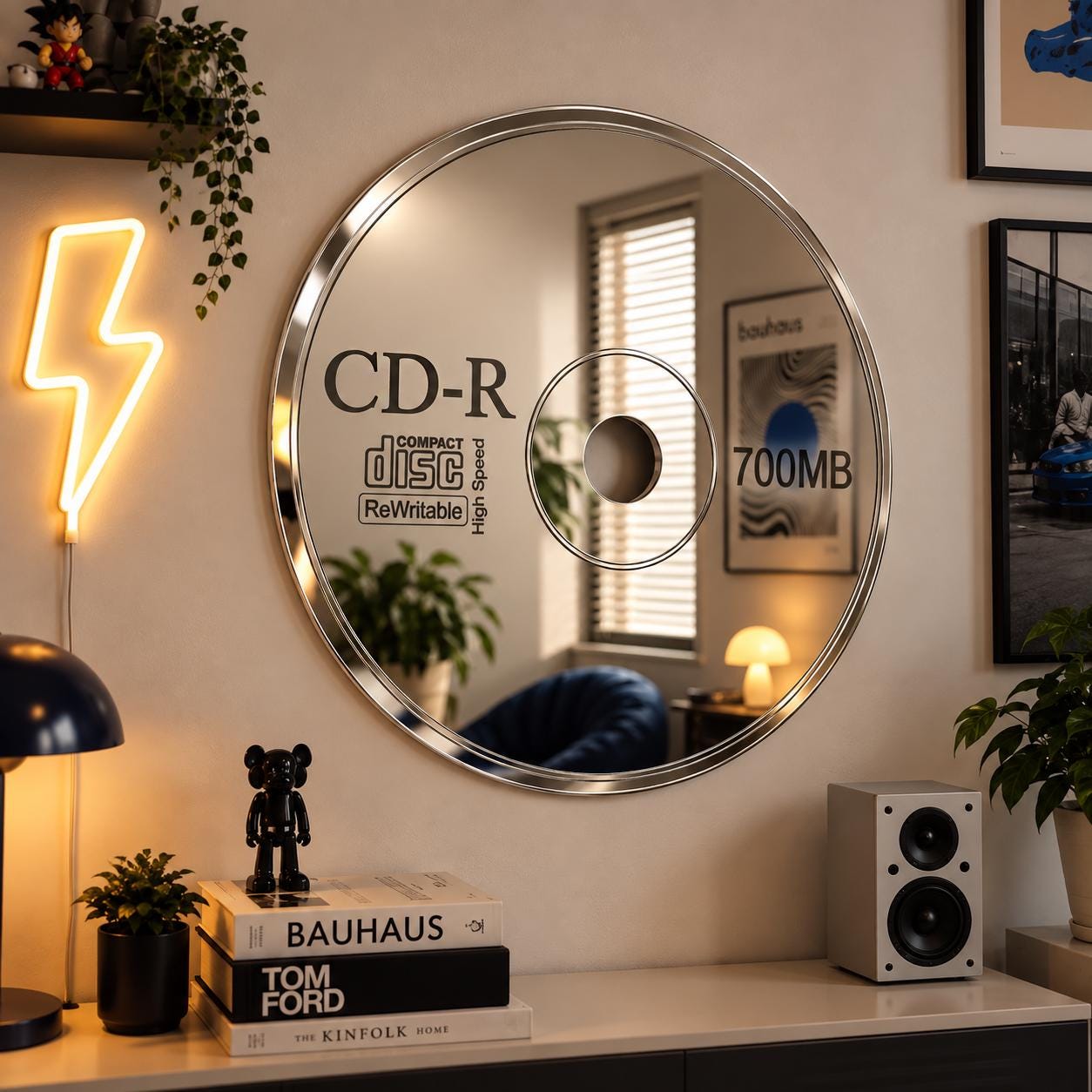 Cd Mirror - Etsy
