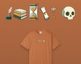 Dark Academia Halloween studieshirt, Goblincore T-shirt, Comfort Colors katoenen T-shirt, griezelig cadeau voor vrouwen