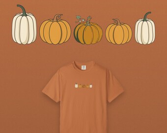 Halloween-shirt met pompoenmotief, heksen-T-shirt, katoenen T-shirt van Comfort Colors, griezelig cadeau voor vrouwen