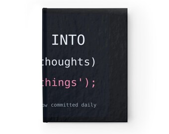 SQL Notes Journal for Data Engineers - Postgres Database Administrator Log Book, Thoughtful Graduation Gift for Computer Science Majors