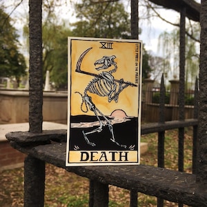 Carta del Tarot de la Muerte MAGNET