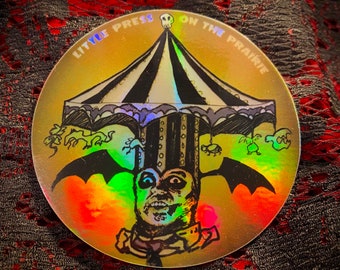 Beetlejuice Circus-Top 3” Vinyl Sticker