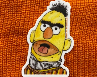 ANGRY Bert Sticker