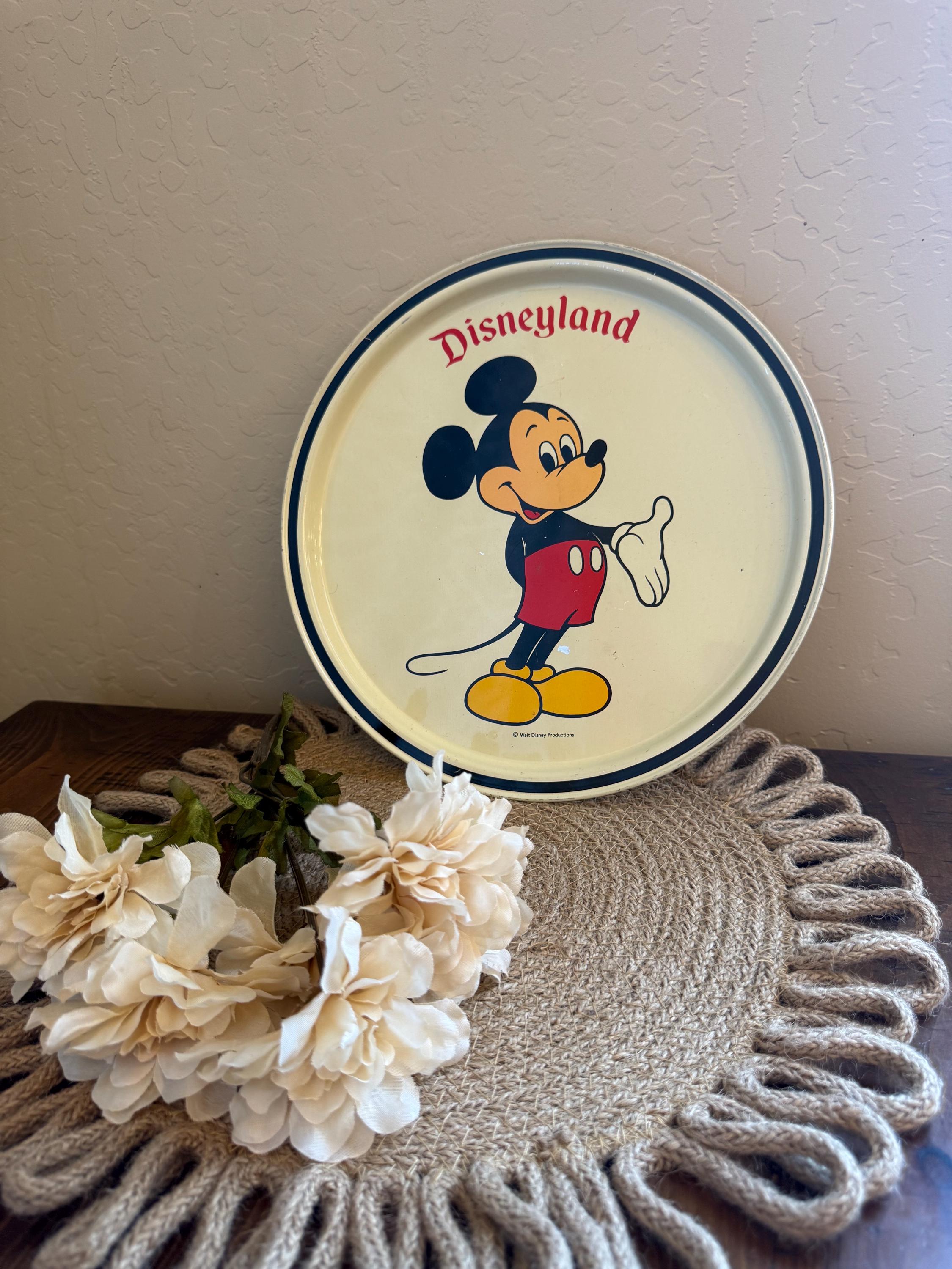 Vintage Disneyland Tray - Etsy