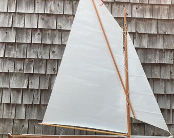 Large sailboat display model