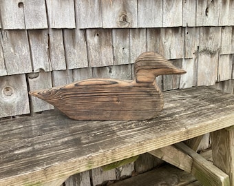 Weathered Decorative Decoy