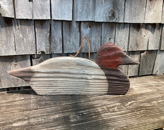 Hand crafted decorative decoy