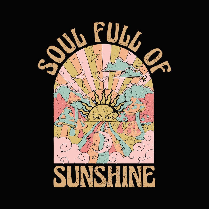 Soul Full of Sunshine PNG, Womens Summer Sublimation File, Summer ...