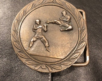 bruce lee belt buckle
