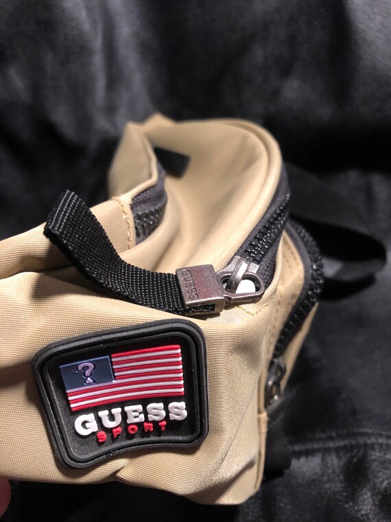 Rad 90s Guess Fanny Pack Waist Bag Guess Sport Bi… - image 3