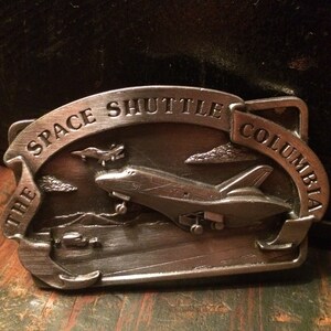 Space Shuttle Bohemian Gürtelschnalle 1982