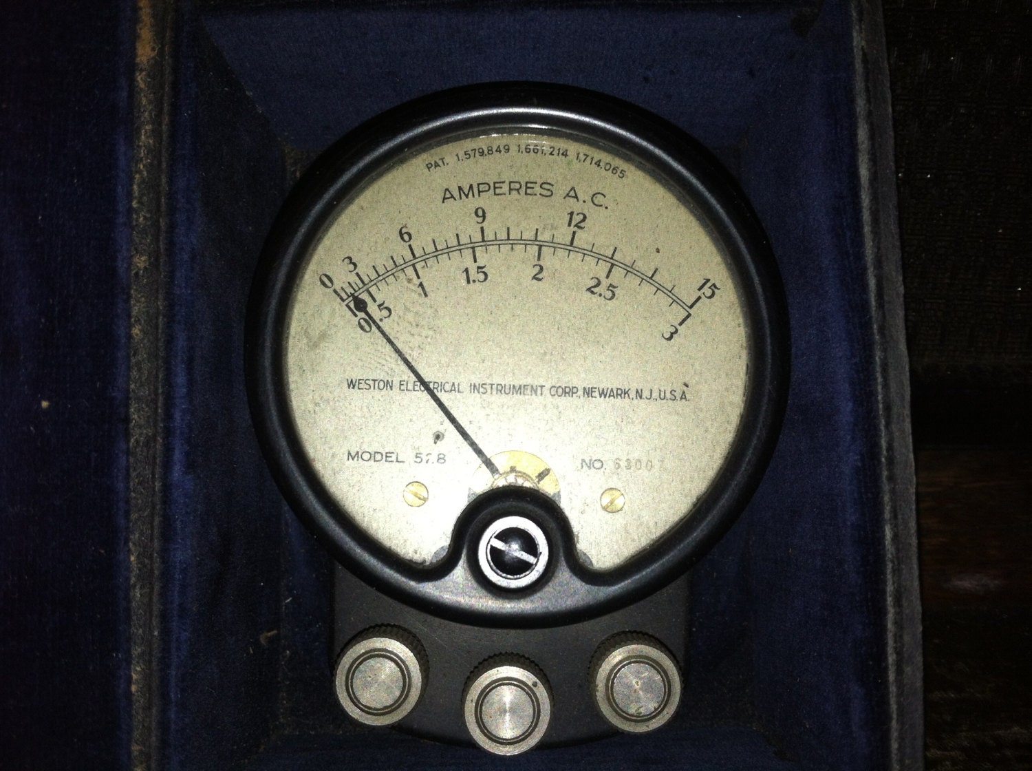 Antique Radio Meter